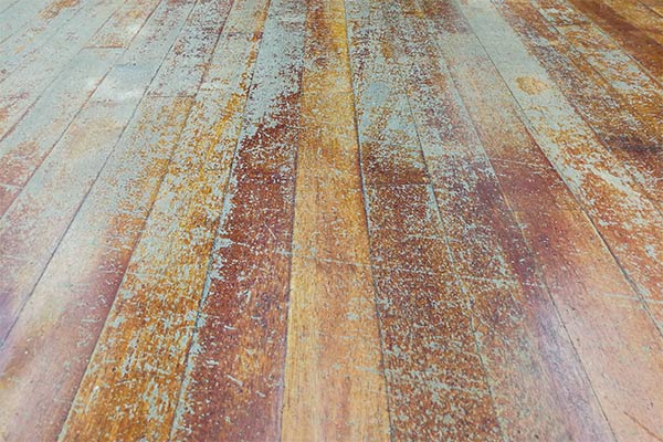 Hardwood Worn Floor